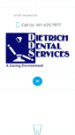 Mobile Screenshot of dietrichdentalservices.com